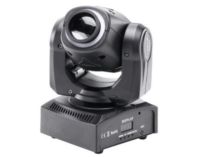 B243 50W svítidlo s pohyblivou hlavou s páskem LED-černo/bílé