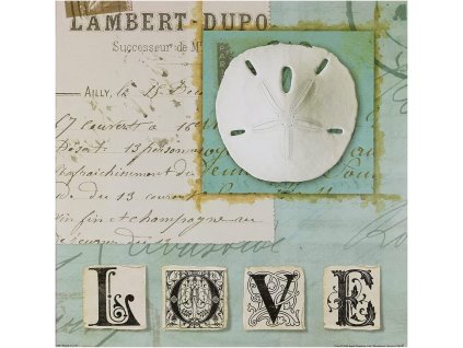 Umělecký tisk na plátně - Fragments of Love