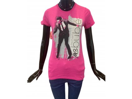 Dámské tričko - Michael Bublé - růžové