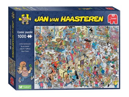 Puzzle Jan van Haasteren - Kadeřníci, 1000st.