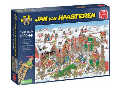 Jumbo Spiele Jan van Haasteren - Santas Village, puzzle, puzzle pro dospělé, 1000 dílků, 20075