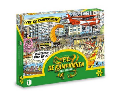 Puzzle FC De Kampioenen - pláž