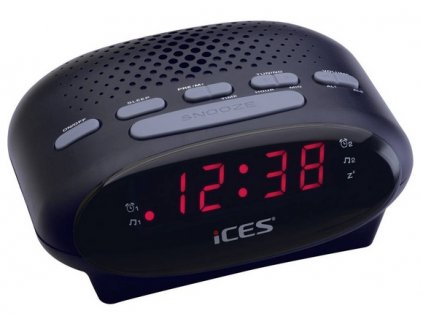 ICES ICR-210 radiobudík FM černá