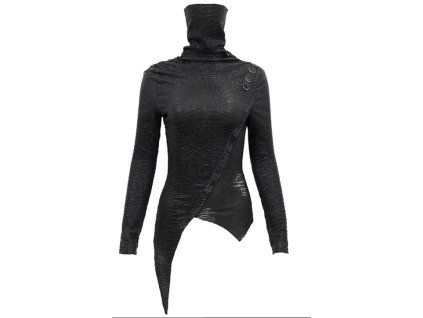 Dámský top s dlouhým rukávem - Devil Fashion