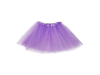 Tylová sukně - fialová
