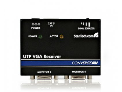 Přijímač, VGA-CAT5 pro videoextendér do 150 m
