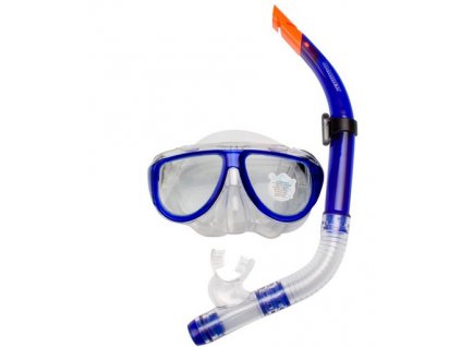 Potápěčská maska ​​Waimea se šnorchlem - Senior