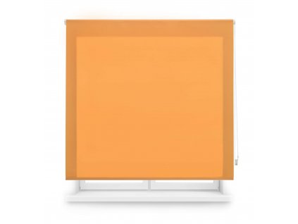 Ara Blindecor roleta průsvitná - oranžová, 140 x 175 cm