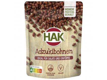 Hak Adzuki hotové fazole červené 225g