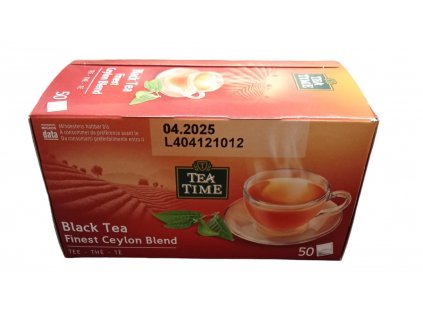 Čaj Tea Time Ceylon Blend černý 50x2g