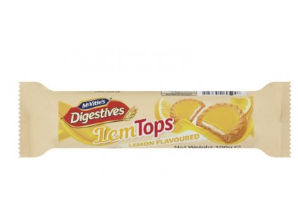 McVities Digestives plněné sušenky citron 100g