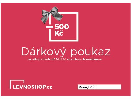 Darkovy poukaz 500 2023