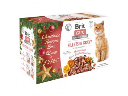 BRIT Care Cat multipack kapsičky pro kočky 12+1 zdarma, 13x85 g