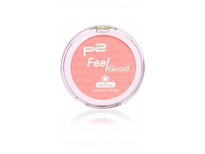 p2 Cosmetics / Feel Good Mineral Compact Blush / Tvářenka
