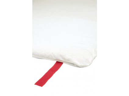 Potah matrace na kempingovou postel Meyco Baby Uni - šedobílý - 60x120cm  Rozbaleno