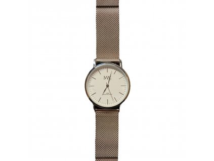 MeyeWatch - Stříbrné ploché hodinky