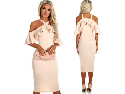 Dámské šaty bez ramínek Minette