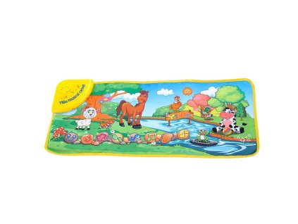 Dětský hudební kobereček - Zvířátka u potoku