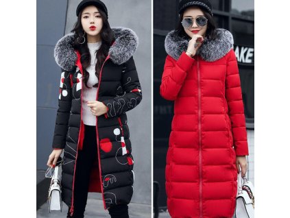 Dámská bunda Filan Červená - velikost č. 5