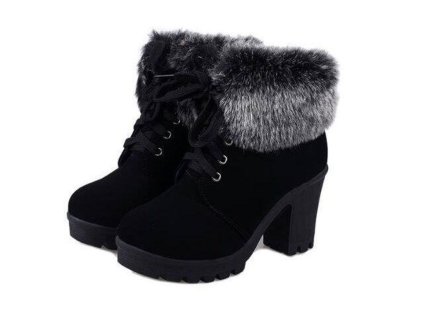 Kozačky s kožíškem