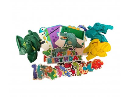 Dětská party sada dekorací Dinosauři - 34 ks