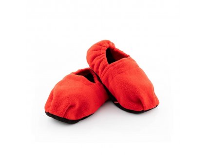 microwavable heated slippers innovagoods red 137546 6 09147.1612794741