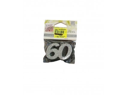 Narozeninová třpitivá čislice -  60 let