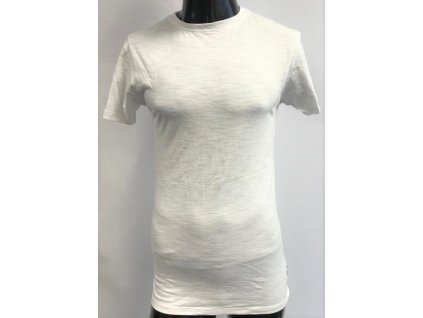 Pánské prodloužené triko D/struck bílé