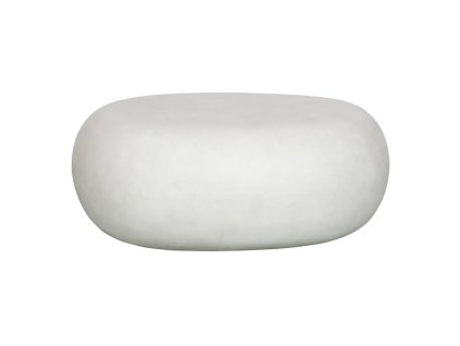 Bílý konferenční stolek 49x65 cm Pebble – vtwonen