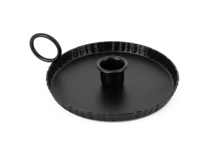 Homebound by Kolony – Kaarsenstandaard- 4,5/1,5×15,5×13cm – zwart