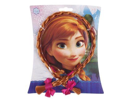 Frozen – Anna – haarband gevlecht