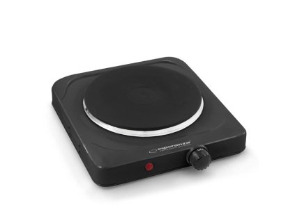 Esperanza EKH002K PINATUBO elektrický vařič jednoplotýnkový 1500W, černý