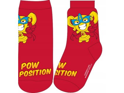 SUPER ZINGS Dětské ponožky -Červené