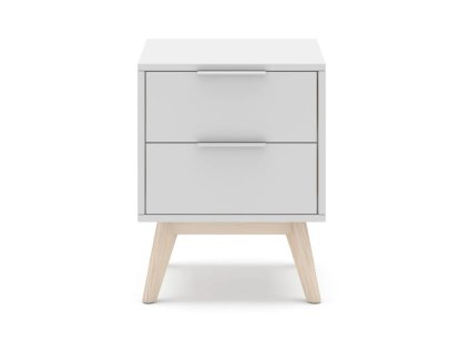 Noční stolek Campus Bílý  Rozbaleno