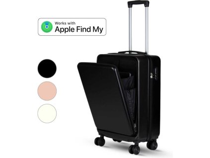 BÂSBAG  - Koffer - zwart – 60x38x25cm – met tracker