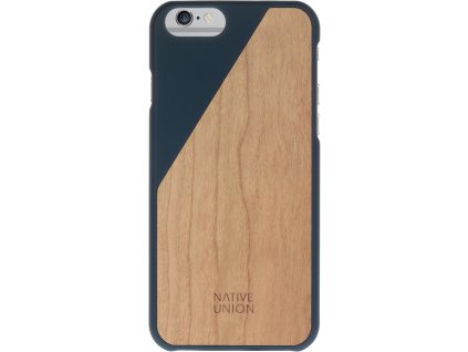 Obal na iPhone 6/6s dřevěná/modrá