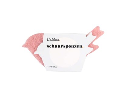 Blokker –  Schuursponsen Vogel – Set à 5 stuks (verlaagde besteleenheid)