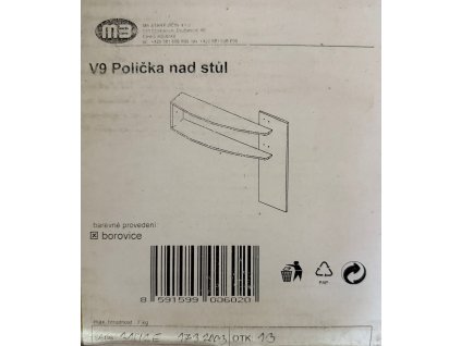VA09 polička bor
