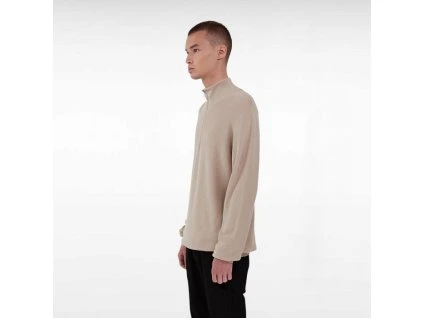 Světle-béžový svetr se zipem Falco  Nové zboží