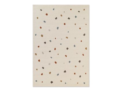 Dětský koberec Funny Dots krémový