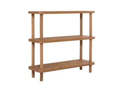 Knihovna Step v přírodní barvě