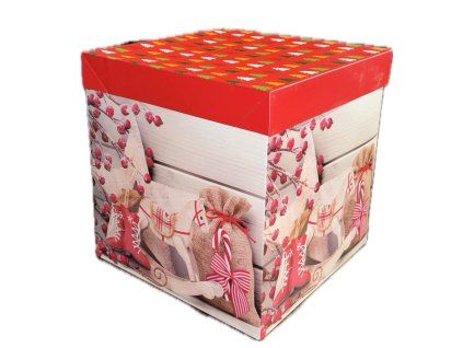 Vánoční dárková krabička