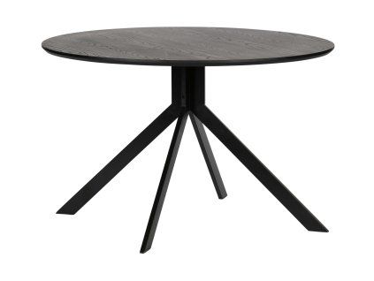 Jídelní stůl BRUNO černý ø120 cm 373792-Z  Rozbale(v)no