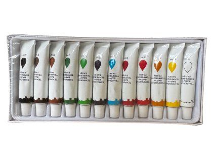 Temperové barvy 12x12ml  Nové
