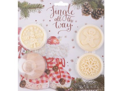 Vánoční razítka na sušenky