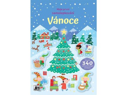 Moje první samolepkování Vánoce