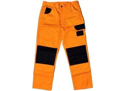 Pracovní oranžové kalhoty