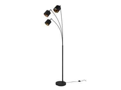 Stojací lampa TOMMY - černá