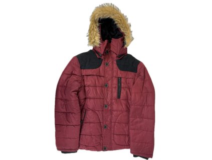 Pánská zimní bunda Parker červená