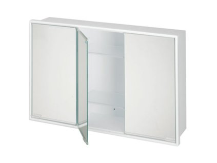 KL22 skříň zrcadlová bílá - AT